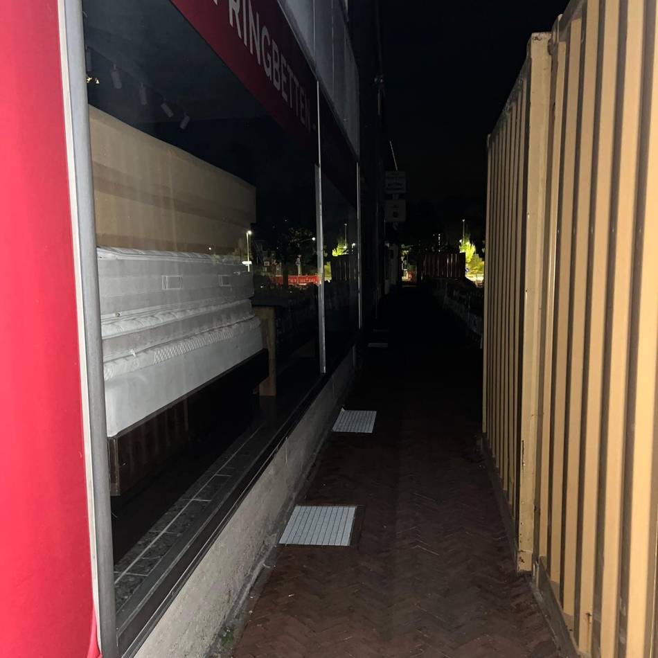 Gelderstraße in Geldern liegt nachts im Dunkeln: „Unhaltbare Zustände“