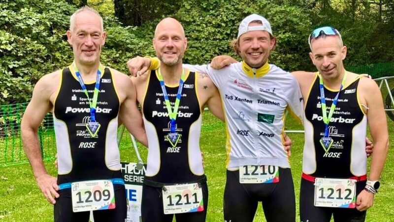 Gespräche über Startgemeinschaft: Xantener Triathleten wollen neue Wege gehen