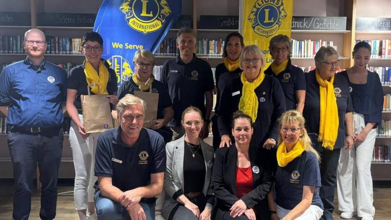Sommerleseclub 2025 in der Posthornstadt: Langenfelder Lions unterstützten Leseförderung