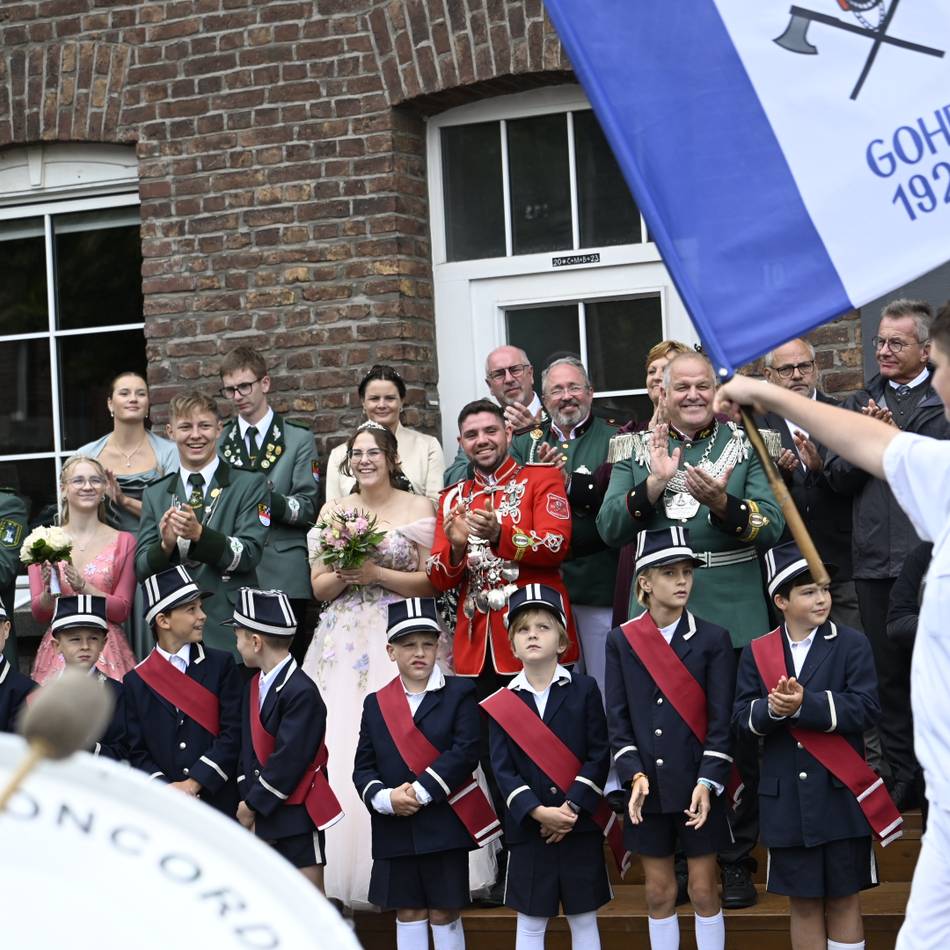 Brauchtum in Dormagen: Ein junges Königspaar und viel Tradition