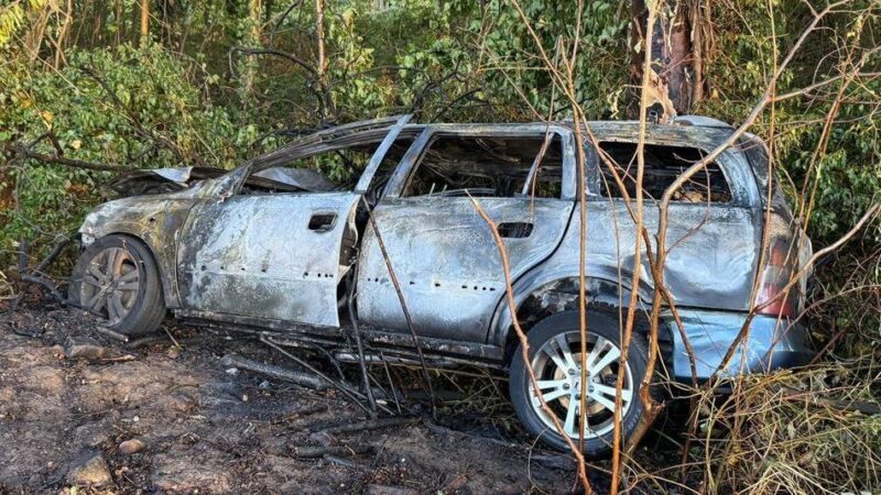 Verkehrsunfall in Xanten: Ersthelfer retten Fahrer aus Auto – Fahrzeug brennt aus