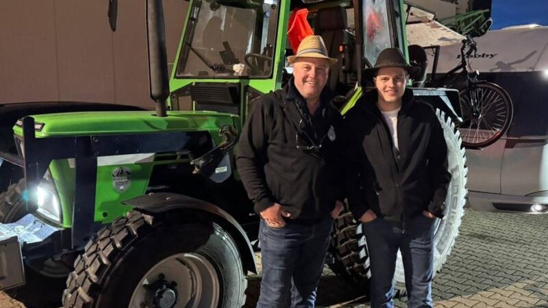 Treckerfahrer aus Korschenbroich: Mit sieben Schleppern zur Traktor-WM am Großglockner