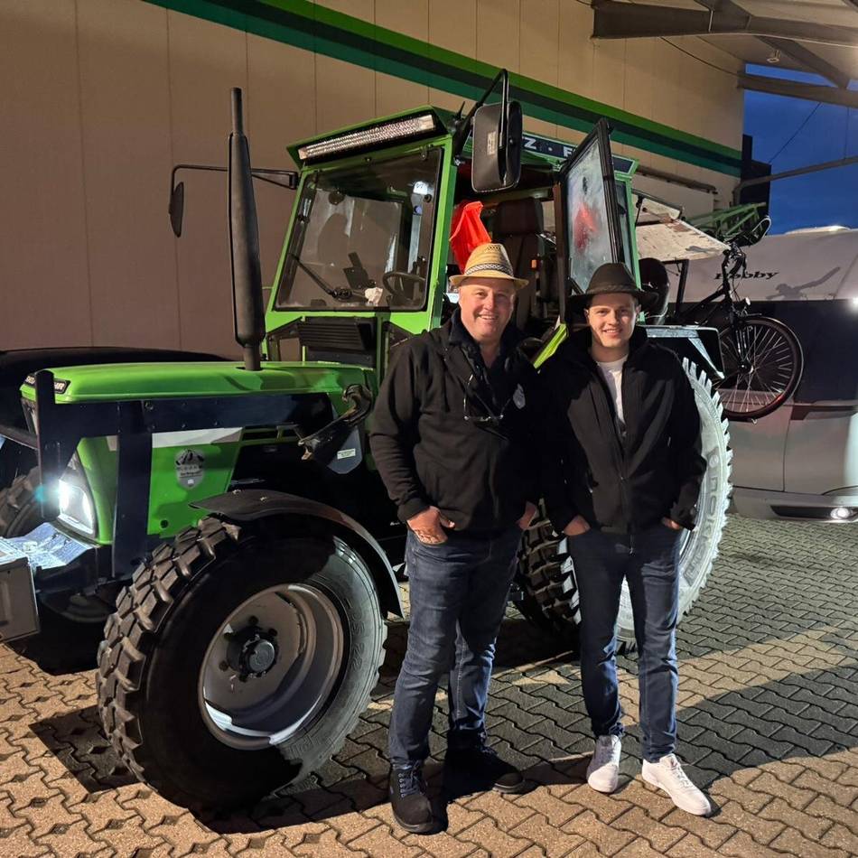 Treckerfahrer aus Korschenbroich: Mit sieben Schleppern zur Traktor-WM am Großglockner