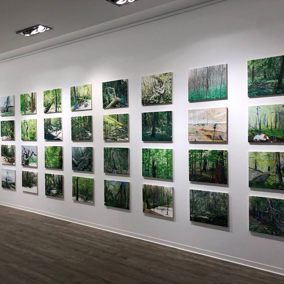 Ausstellung auf den Tönishöfen in Kaarst: „Bilder erzählen die Geschichte vom Widerstand gegen den Braunkohletagebau“
