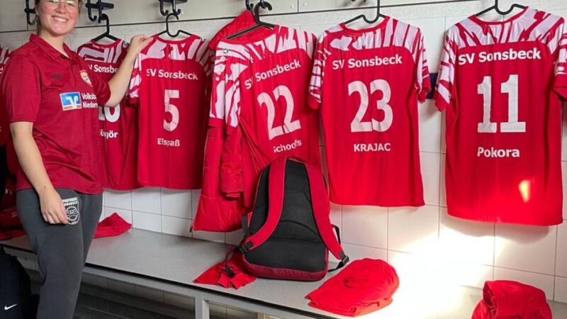 Lina Killewald neu dabei beim Oberligisten: Warum der SV Sonsbeck jetzt eine Spieltagsbetreuerin hat