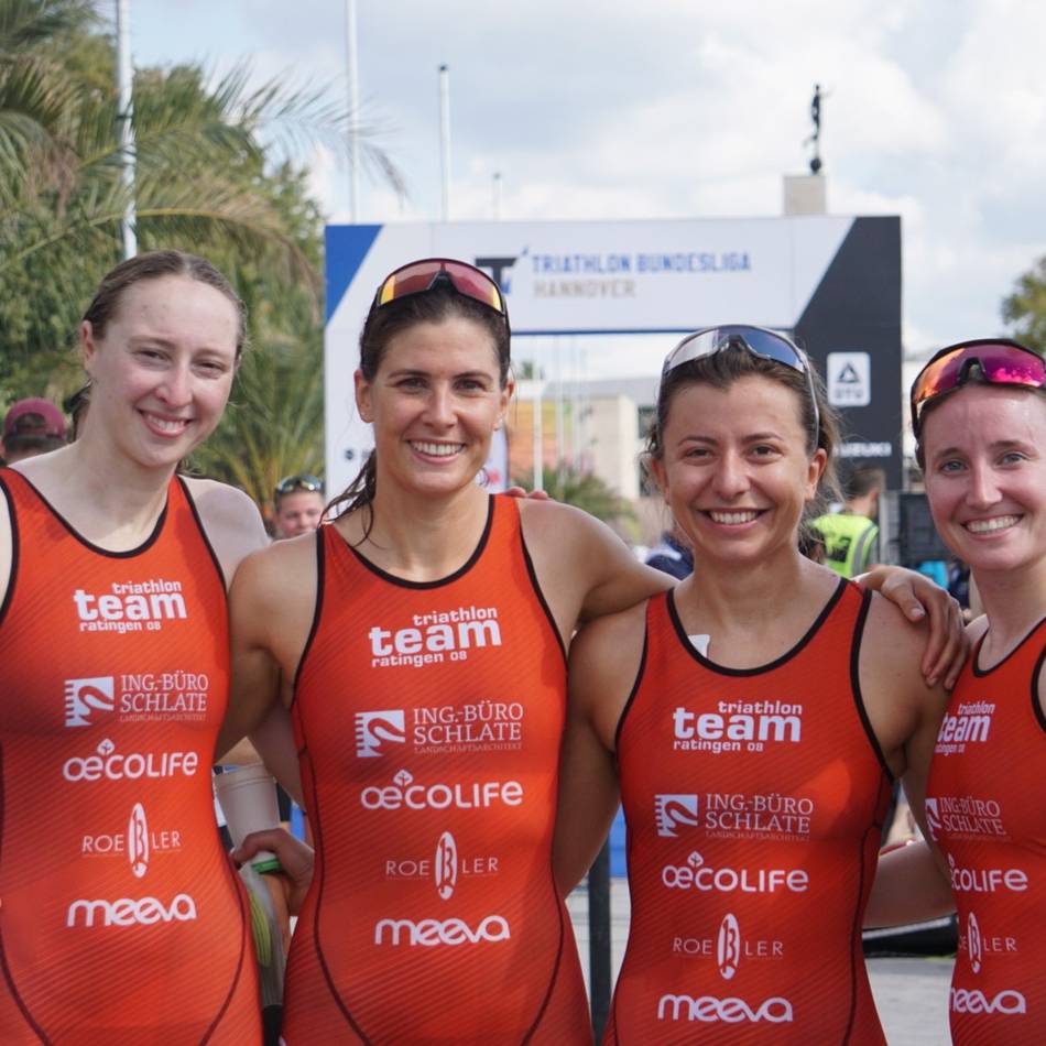 Klassenerhalt geschafft: Starkes Finish der Frauen des Triathlon Team Ratingen 08