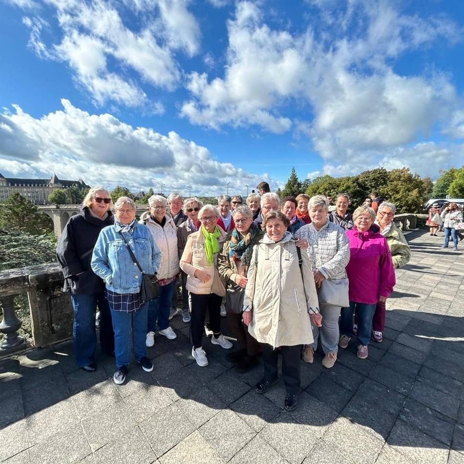 Rheinbergerinnen auf Tour: Budberger Landfrauen besuchen Trier und Luxemburg