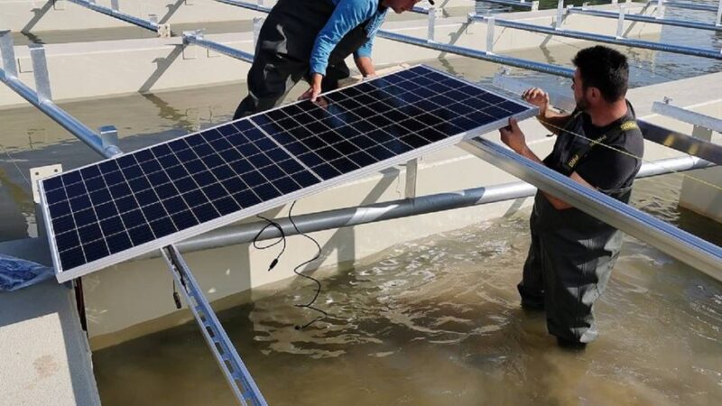 Thema im Hauptausschuss: Einer PV-Anlage auf dem See in Asperden steht nichts entgegen