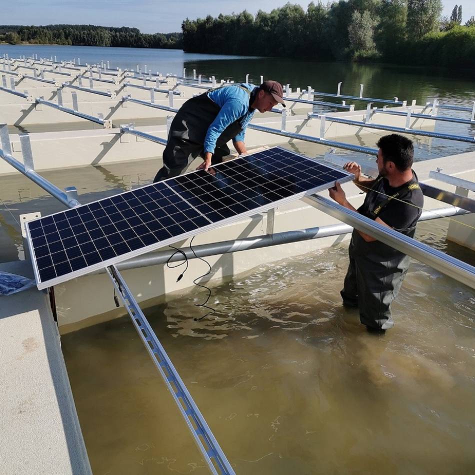 Thema im Hauptausschuss: Einer PV-Anlage auf dem See in Asperden steht nichts entgegen
