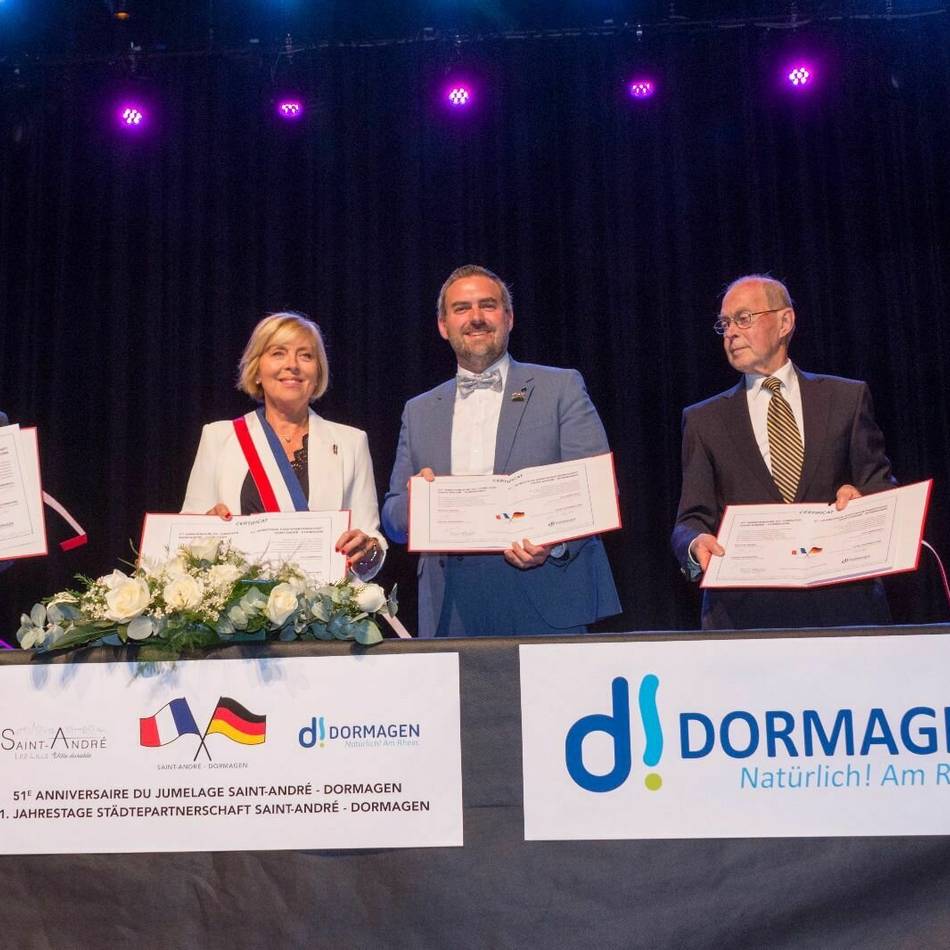 Dormagen und Saint-André: Grenzenlose Freundschaft seit über 50 Jahren