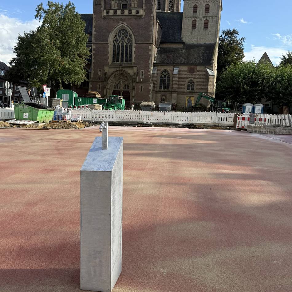 Nach Installation in Gladbach und Rheydt: Politik will Trinkbrunnen in Rheindahlen – doch es gibt einen Haken