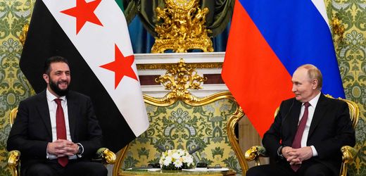 Wladimir Putin empfängt Syriens De-facto-Herrscher Ahmed al-Sharaa in Moskau