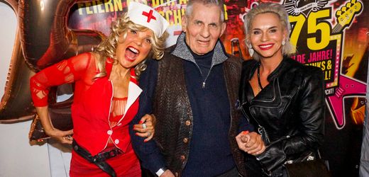 Heinz Hoenig macht in Hamburg einen drauf (zumindest ein bisschen)