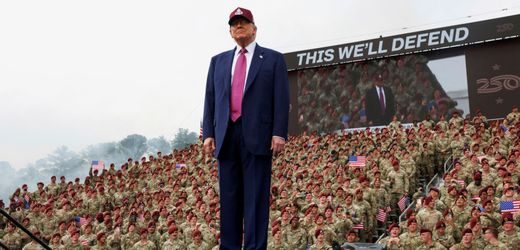Donald Trump: US-Präsident ordnet trotz Haushaltssperre Bezahlung von Soldaten an
