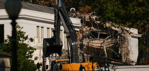 Donald Trump baut East Wing des Weißen Hauses zum Ballsaal um: Präsident Protz