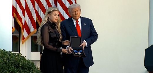 Donald Trump verleiht Charlie Kirk posthum höchste Auszeichnung der USA