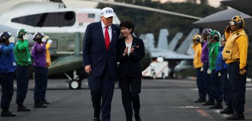 Donald Trump zu Besuch bei Japans neuer Premierministerin Sanae Takaichi