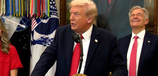US-Waffenhilfe für Ukraine: Donald Trump witzelt über Tomahawk-Lieferungen