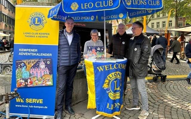 Lions Club Kempen: Adventskalender für den guten Zweck