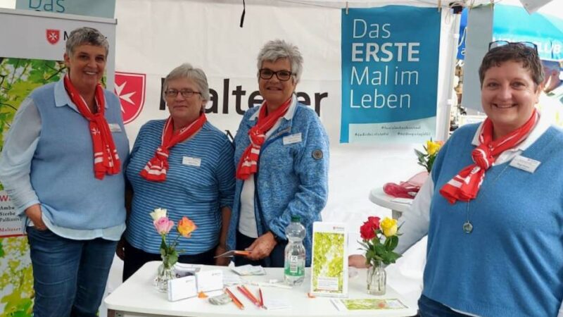Hospizdienst der Malteser informiert in Kempen: Sterbende begleiten und Angehörigen ein offenes Ohr schenken