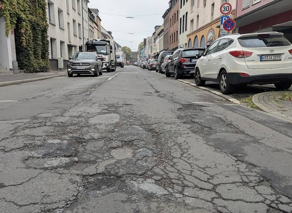 Sanierung in Krefeld: Breite Straße wird ab Donnerstag komplett gesperrt