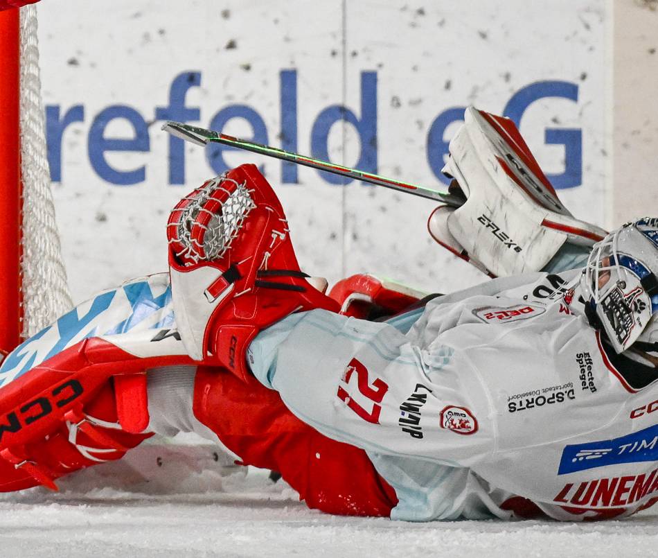 1:5-Klatsche in Krefeld: Die DEG lässt sich im Derby vorführen – alle Tore im Video