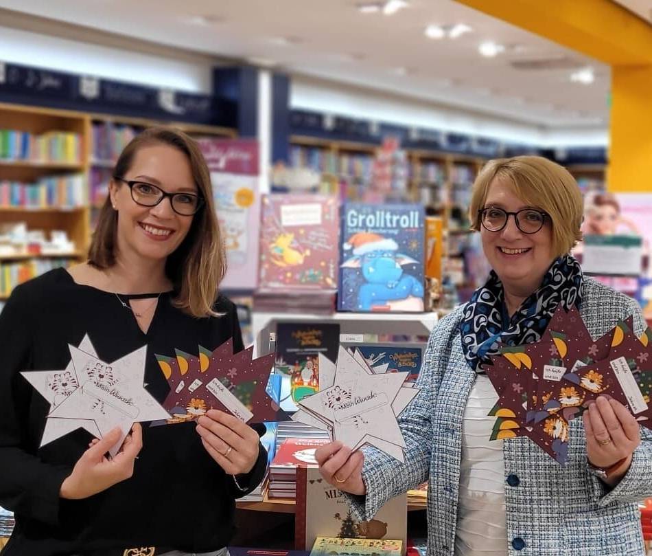 Aktion von Kinderschutzbund und Thalia: Kinder dürfen ihren Weihnachtswunsch aufschreiben