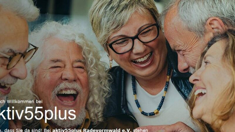 Trägerverein in Radevormwald: Neuer Web-Auftritt von „aktiv55plus“
