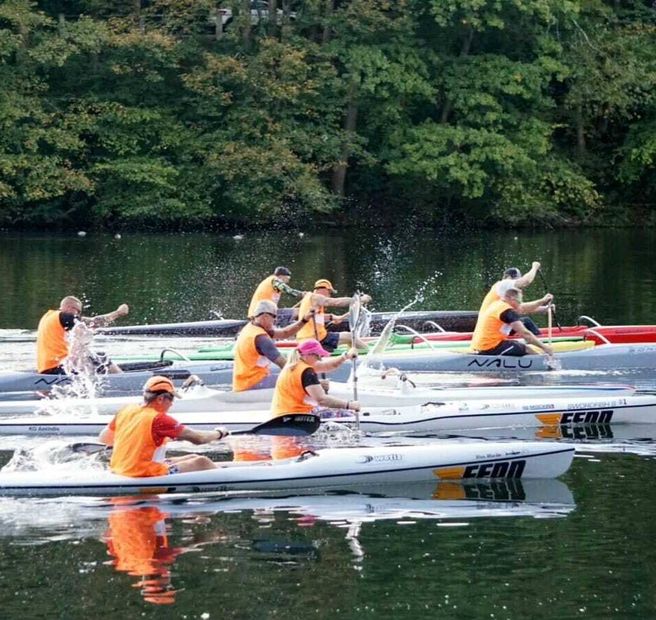 An der Stadtgrenze zu Radevormwald: „Champ of the Lake“: Regatta auf Beyenburger Stausee