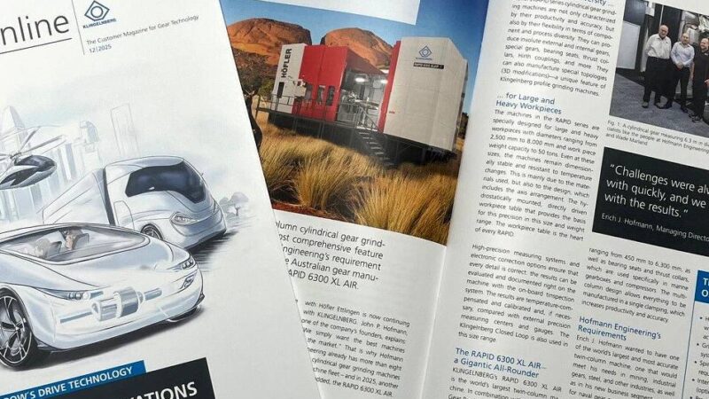 Wirtschaft in Hückeswagen: Kundenmagazin stellt Innovationen bei Klingelnberg vor