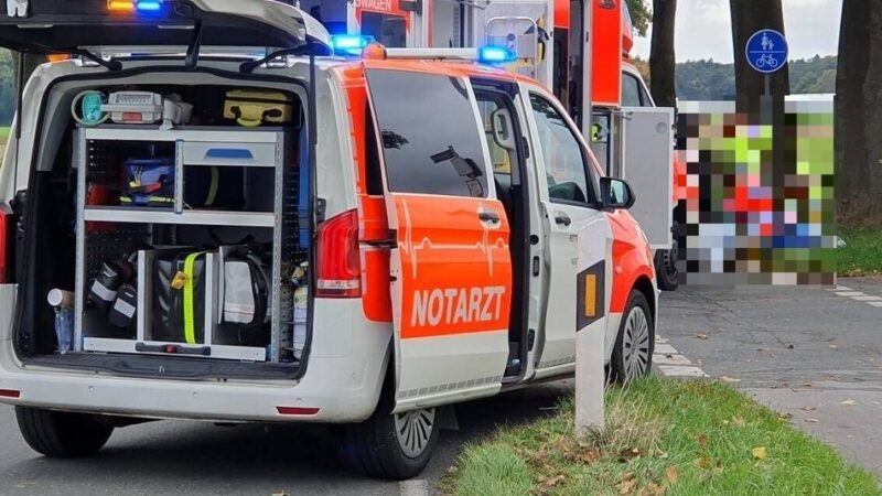 Schwerer Unfall in Kleve: Jogger bei Verkehrsunfall lebensgefährlich verletzt
