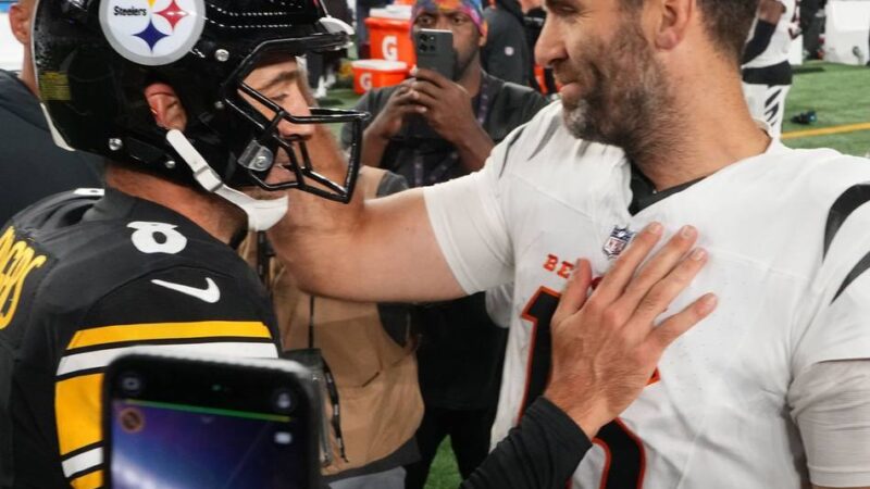 American Football: Rodgers verliert mit Steelers im Oldie-Duell gegen Bengals um Flacco