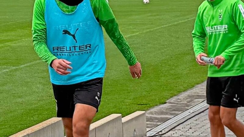Gladbachs Trainingsauftakt: Für Honorat und Reyna dürfte die Startelf gegen Union zu früh kommen