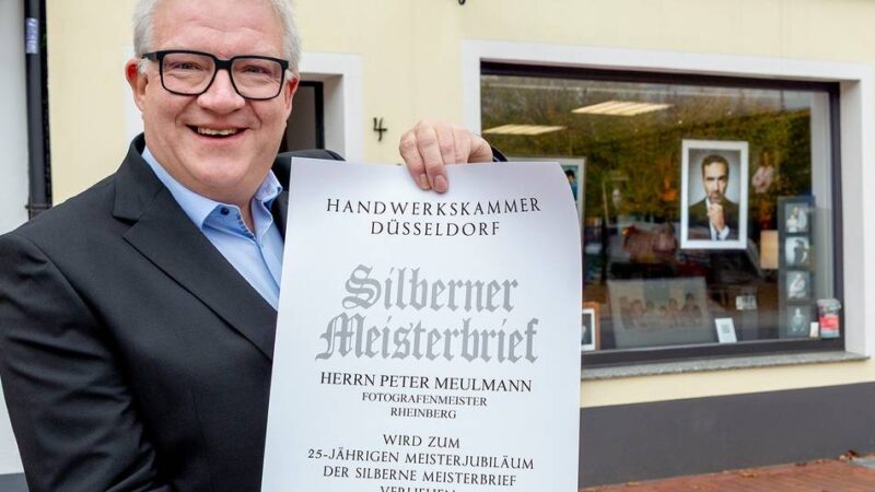 25 Jahre Fotoschmiede Meulmann in Rheinberg: Menschen zeigen, wie sie wirklich sind