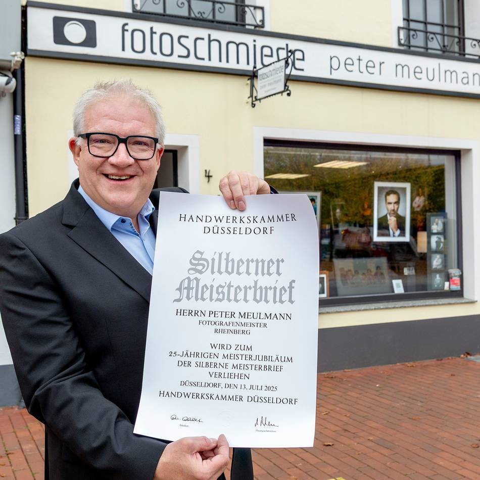 25 Jahre Fotoschmiede Meulmann in Rheinberg: Menschen zeigen, wie sie wirklich sind