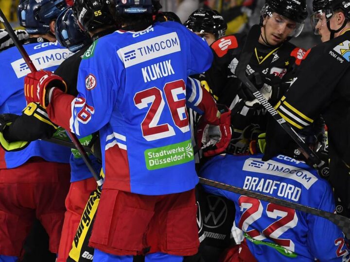 Düsseldorfer EG Liveblog: 5:1 für Krefeld – DEG kassiert saftige Derby-Klatsche