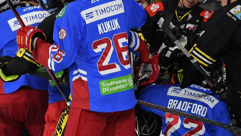 Düsseldorfer EG Liveblog: 5:1 für Krefeld – DEG kassiert saftige Derby-Klatsche