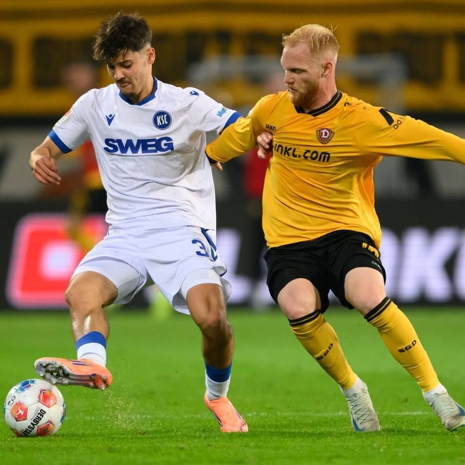 3:3 im Abendspiel: Dresden gleicht spät aus – Der KSC verpasst Relegationsplatz drei