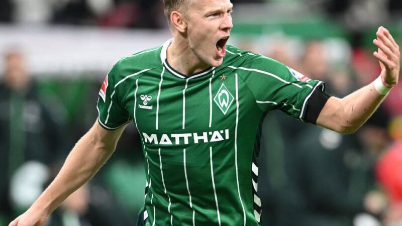 Heimsieg am Freitagabend: Bremen schlägt Union dank Grüll-Traumtor