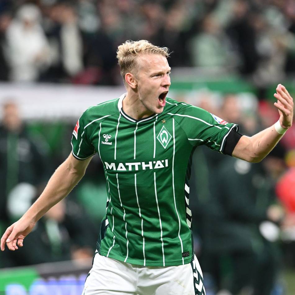 Heimsieg am Freitagabend: Bremen schlägt Union dank Grüll-Traumtor