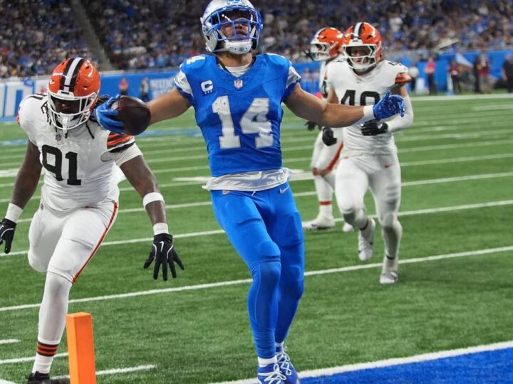 NFL-Star mit Leverkusener Wurzeln: Amon-Ra St. Brown ist derzeit kaum zu stoppen