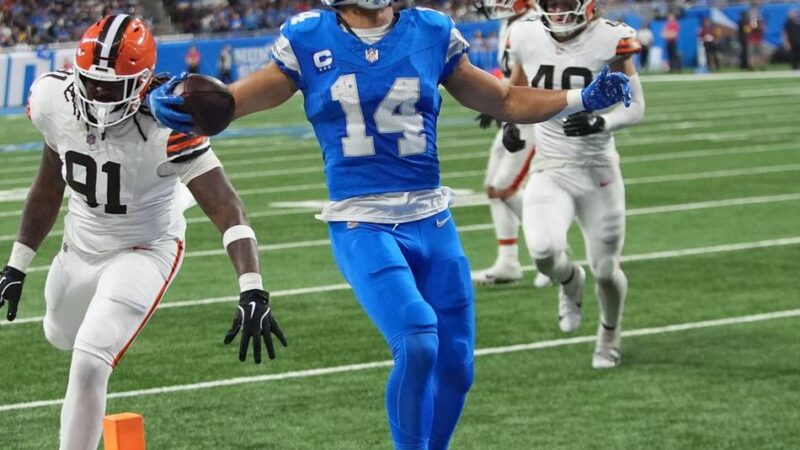 NFL-Star mit Leverkusener Wurzeln: Amon-Ra St. Brown ist derzeit kaum zu stoppen
