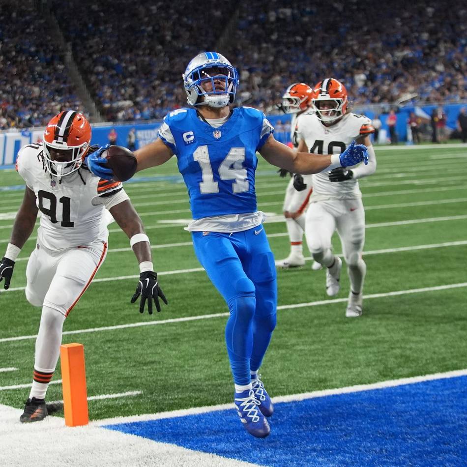 NFL-Star mit Leverkusener Wurzeln: Amon-Ra St. Brown ist derzeit kaum zu stoppen