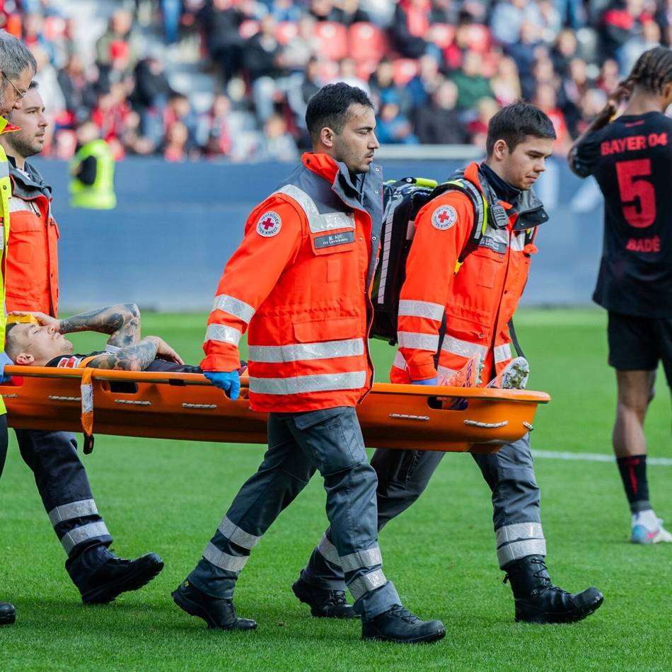 Kopfverletzung beim Spanier: Grimaldo gibt Entwarnung – Bayer siegt gegen Union Berlin