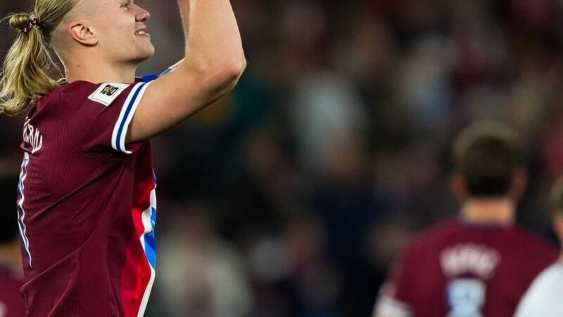 5:0 gegen Israel: Haaland im Mittelpunkt – Norwegen bleibt makellos