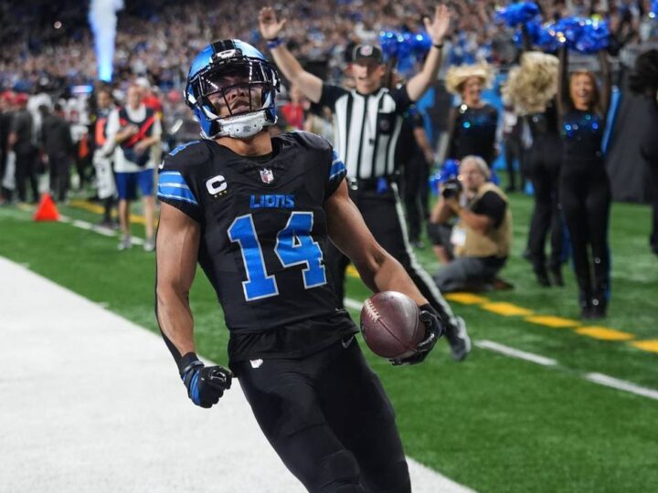 NFL: St. Brown mit Touchdown bei Lions-Heimsieg gegen Tampa