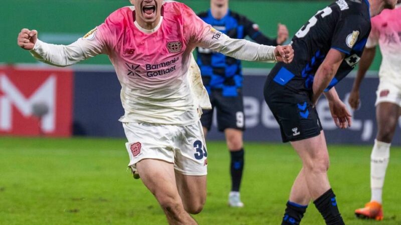 Blamage verhindert: Verlängerung und Rückstand in Überzahl – Bayer zittert sich ins Achtelfinale