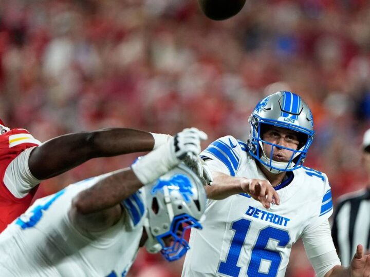 American Football: Chiefs und Mahomes melden sich zurück: Sieg gegen die Lions