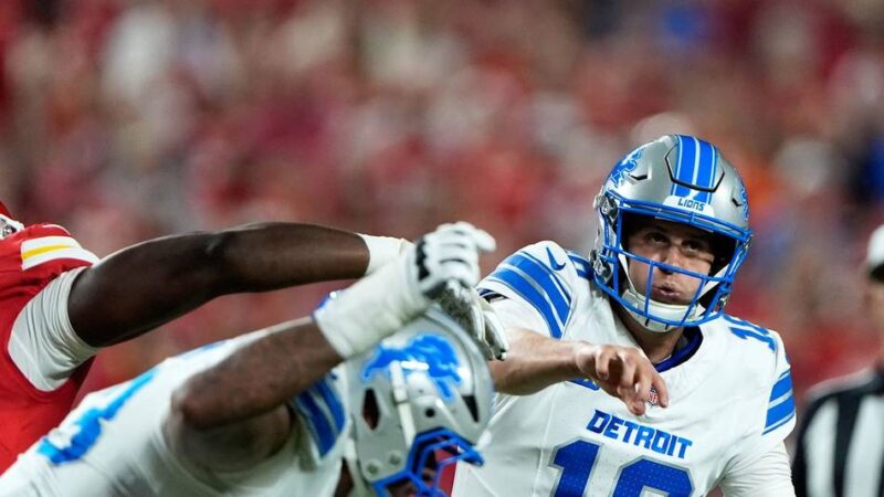 American Football: Chiefs und Mahomes melden sich zurück: Sieg gegen die Lions