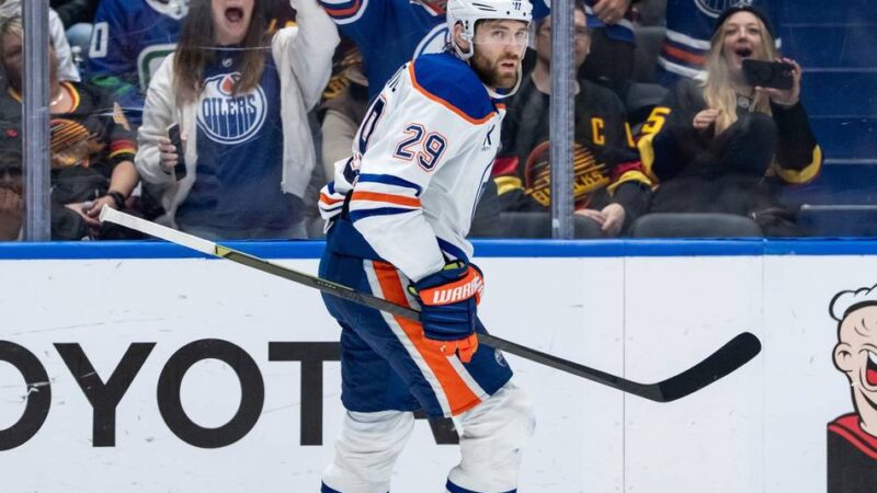 Eishockey: Zwei Draisaitl-Tore im 800. Spiel: Oilers verlieren trotzdem